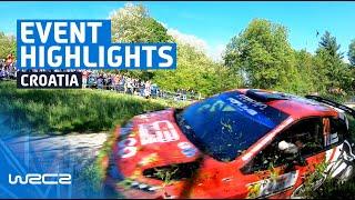 WRC2 Event Highlights  Croatia Rally 2024