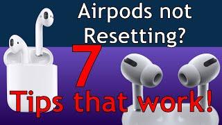 AirPods not resetting?    7 ways to fix them. AirPods Pro