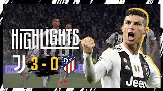 HIGHLIGHTS  Juventus 3-0 Atletico Madrid  Ronaldo greatest hat-trick  UEFA Champions League