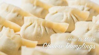 How to Make Chinese Dumplings recipe 饺子