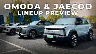 Omoda & Jaecoo Lineup Preview