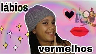 como deixar seus labios vermelhos