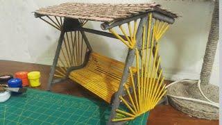 DIY Beautiful Paper Swing  Paper Jhula For decor  Handmade Crafts