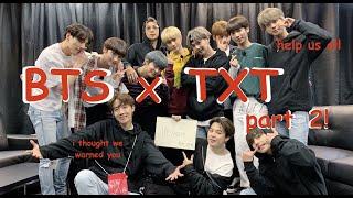 dont put bts & txt in the same room the sequel