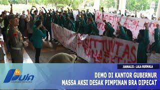 Demo Di Kantor Gubernur Massa Aksi Desak Pimpinan BRA Dipecat