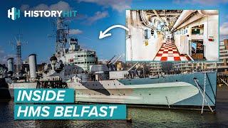 Inside Britains Last Surviving WW2 Cruiser  HMS Belfast