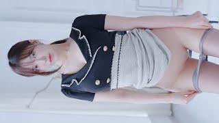 4K 세로룩북 도끼가 잘 보이는 Ai 실사 점점 벗는 스타킹 룩북 underwear Lookbook 란제리 모델 룩북 Lingerie Try On #ai19 #ai룩북