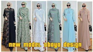 new model abaya design - trend busana viral 2024 - abaya muslimah special lebaran - new hijab style