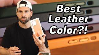 iPhone 13 and iPhone 13 Pro LEATHER CASE REVIEW What is the BEST COLOR??