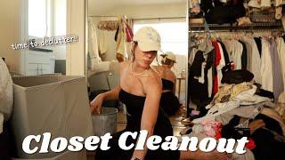 MASSIVE closet cleanout 2023  Ryanne Darr