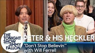 Peter and His Heckler - Dont Stop Believin with Will Ferrell