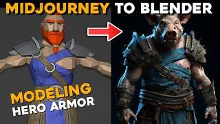 Making an Armor Set for the Hero in my Game - Timelapse - The Adventures of Gorm