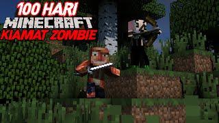 Survival 100 Hari Kiamat Zombie di Minecraft Hari 1-10