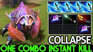 COLLAPSE Nyx Assassin Imba Hero Gank One Combo Instant Kill Dota 2