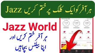 How To Unsub Jazz Packages in From Jazz World  Unsubscribe Jazz All Packages  Deactivate Jazz pkgs