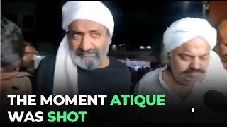 Atique Ahmed His Brother Killed In Shooting In UPs Prayagraj  Atiq Ahmad Encounter Video