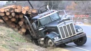 Ditched Kenworth Log Truck Recovery