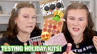 TESTING HOLIDAY MAKEUP KITS- WHAT IS WORTH BUYING? SOME NOT SO GREAT