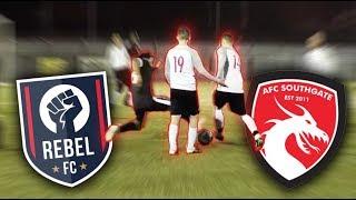 DANGEROUS RED CARD TACKLE REBEL FC MATCH HIGHLIGHTS