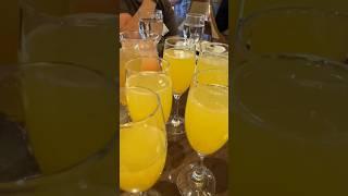Who likes mimosas?   #carnivalcruise #carnivalpride #mimosa #breakfast