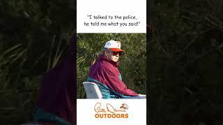 I talked to the police he told me what you said  #fishing #funny #outdoors