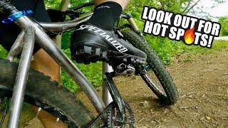 Specialized Recon 2 MTB shoes  Look out for hot spots