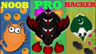 NOOB vs PRO vs HACKER In Mope.io