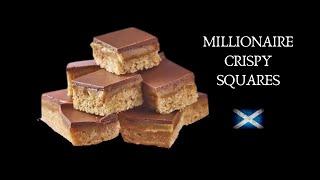 Millionaire Krispy Squares  Easy 5 Ingredient Recipe