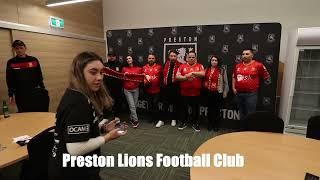 Preston Lions Football Club -Poseta na INTV Caki Kismi i Jovana Bogdanoska