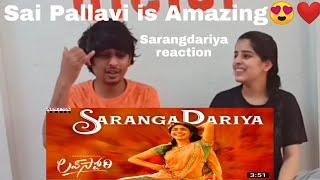 SarangDariya  Sai pallavi  Love storysongs  Naga chaitnya  Reaction