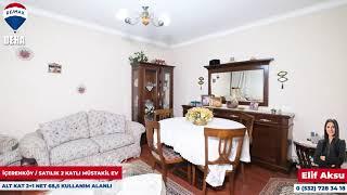 İÇERENKÖYDE 199 M2 ARSA İÇERİSİNDE 2 KATLI SATILIK MÜSTAKİL EV