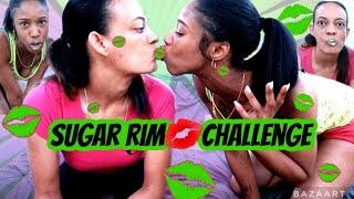 Sugar Rim Lips  Couples  kissing Challenge