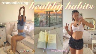 how to romanticize your routine for summer *get motivated* ‍️ healthy habits & aesthetic vlog