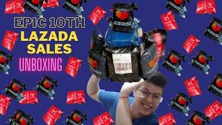 #lazada items#unboxing #accessories#lazadahaul #mai EPIC 10TH LAZADA  SALES UNBOXING