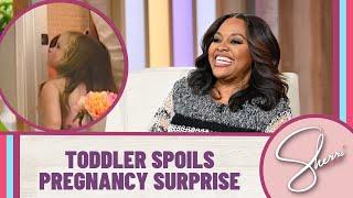 Toddler Spoils Pregnancy Announcement  Sherri Shepherd