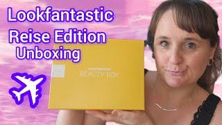 Ab in den Urlaub ️ LOOKFANTASTIC Reise Edition 2024 Unboxing  Beauty  Beautybox