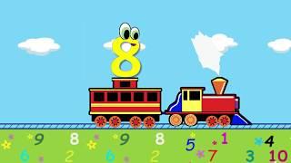 English for Kids    1-10 Numbers  For Kids - Educational - Pre School