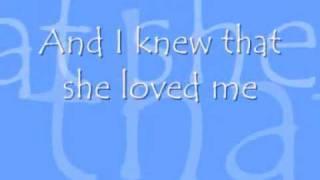 When She Loved Me - Sarah McLachlan - Lyrics