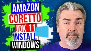 How to Install JDK 11 for Amazon Corretto for Windows