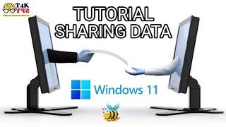 Cara sharing data di windows 11