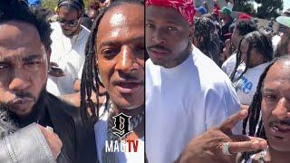 Hit Boys Father Big Hit Pulls Up On Kendrick Lamars Video Set & Gets O.G. Respect From YG 