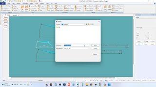 تصدير البترون بصيغة DXF مع التكبيرات من Gerber Accumark