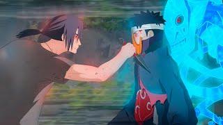 Itachi VS Obito - Itachi Tries To Destroy Obito