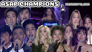 ASAP CHAMPIONS with Rea Gen Villareal_ASAP Debut Performance  02-18-2024