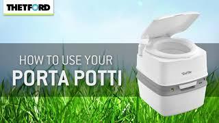 How to use your Thetford Porta Potti