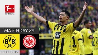 Borussia Dortmund - Eintracht Frankfurt 4-0  Highlights  Matchday 29 – Bundesliga 202223