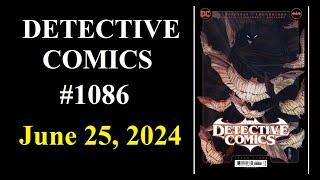 New review DETECTIVE COMICS #1086 June 25 2024