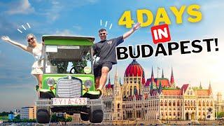 BUDAPEST TRAVEL VLOG  Best city in EUROPE