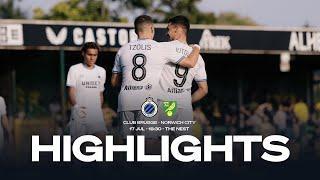 OEFENWEDSTRIJD I CLUB BRUGGE - NORWICH CITY  HIGHLIGHTS  2024-2025