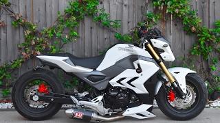 Honda Grom MSX125 MSX125sf Air Suspension Bagged Lay Frame Stretch DungStar DungStarGrom